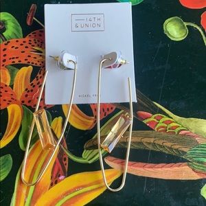 Contemporary earrings